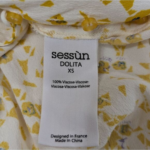 Sessun Floral Button Down Midi Dress - Picture 6 of 9